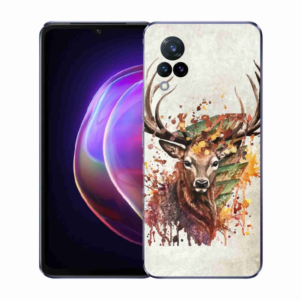 Gelový kryt mmCase na Vivo V21 4G/5G - jelen 1
