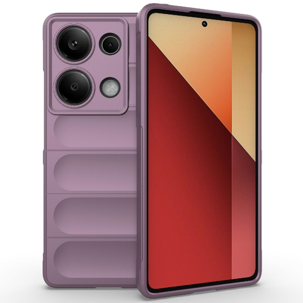 Rugg odolný gelový obal na Xiaomi Redmi Note 14S - světlefialový