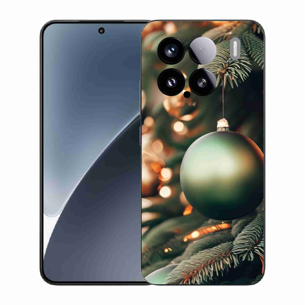 Gelový kryt mmCase na Xiaomi 15 - vánoční ozdoby 1