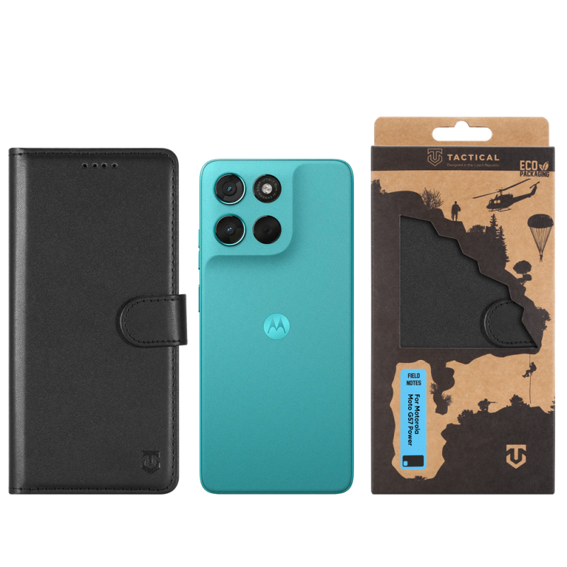 Tactical Field Notes pro Motorola Moto G57 Power Black
