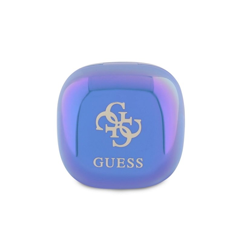 Guess 4G Logo Mini TWS Bezdrátová Sluchátka Blue