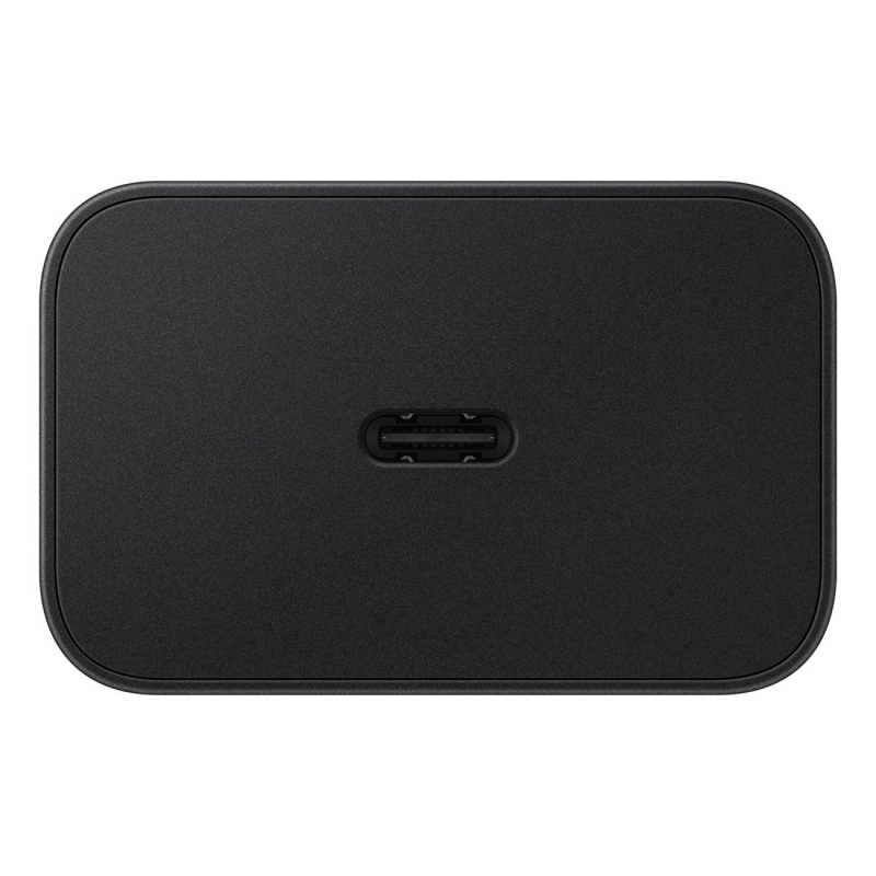 EP-T4511XBE Samsung USB-C 45W Cestovní nabíječka + USB-C Datový Kabel Black