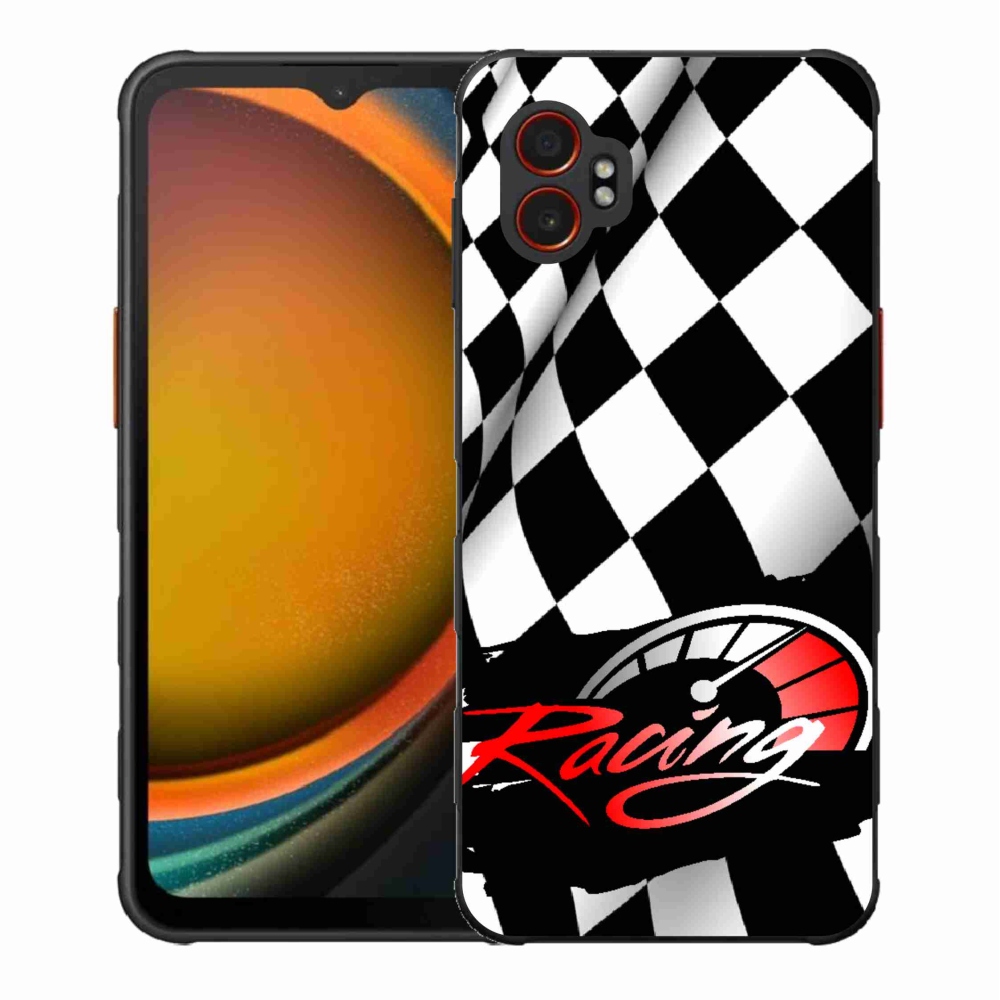 Gelový kryt mmCase na Samsung Galaxy Xcover 7 Pro - závodění