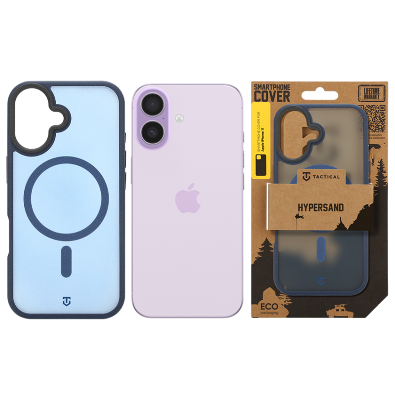 Tactical MagForce Hypersand Kryt pro Apple iPhone 17 Deep Blue