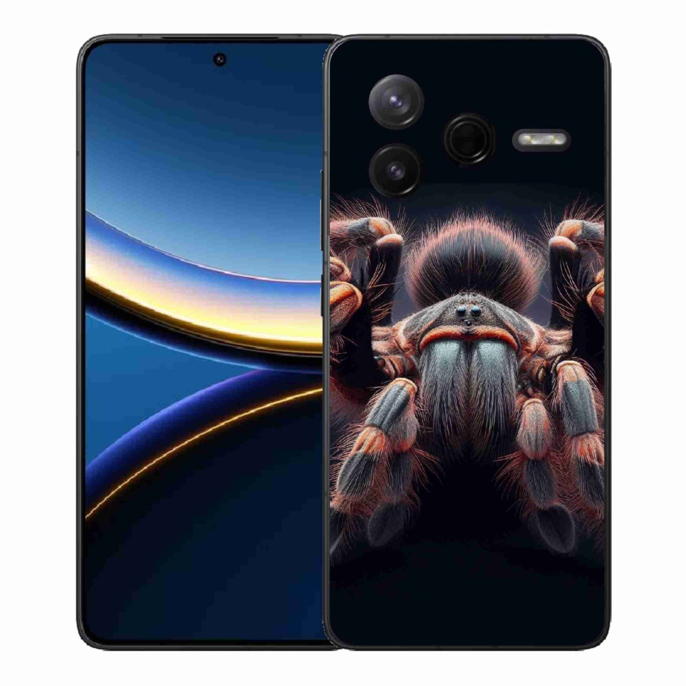 Gelový kryt mmCase na Xiaomi Poco F7 Pro - tarantule