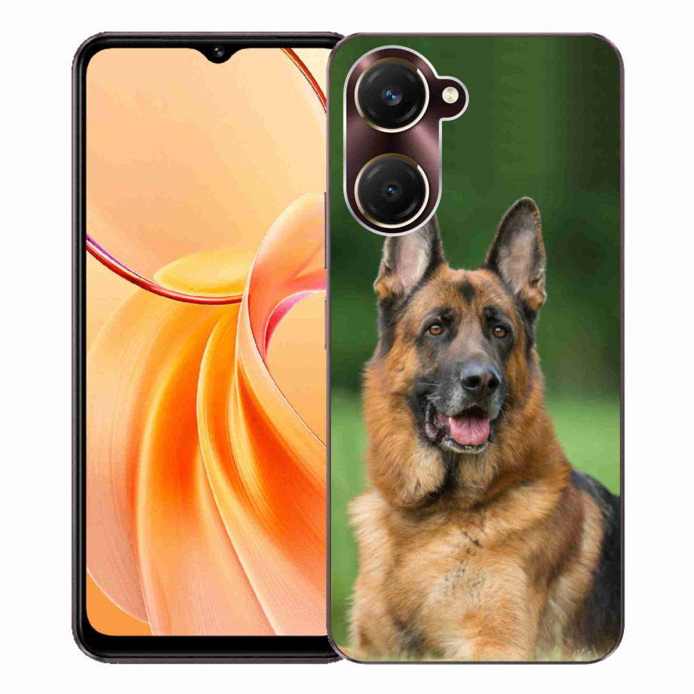 Gelový kryt mmCase na Vivo Y28s 5G - německý ovčák