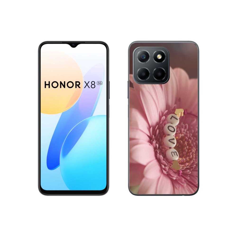 Gelový kryt mmCase na Honor X8 5G/70 Lite 5G - přívěsek love