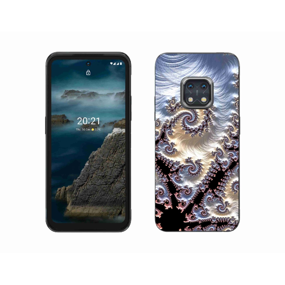 Gelový kryt mmCase na Nokia XR20 - abstraktní motiv 22