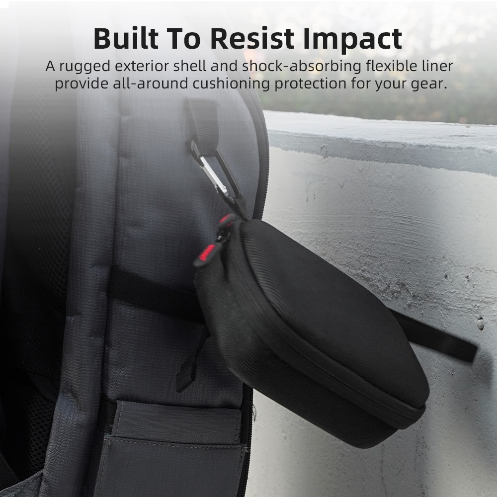 BRDRC úložné pouzdro pro Insta360 GO Ultra Standard Edition s karabinou