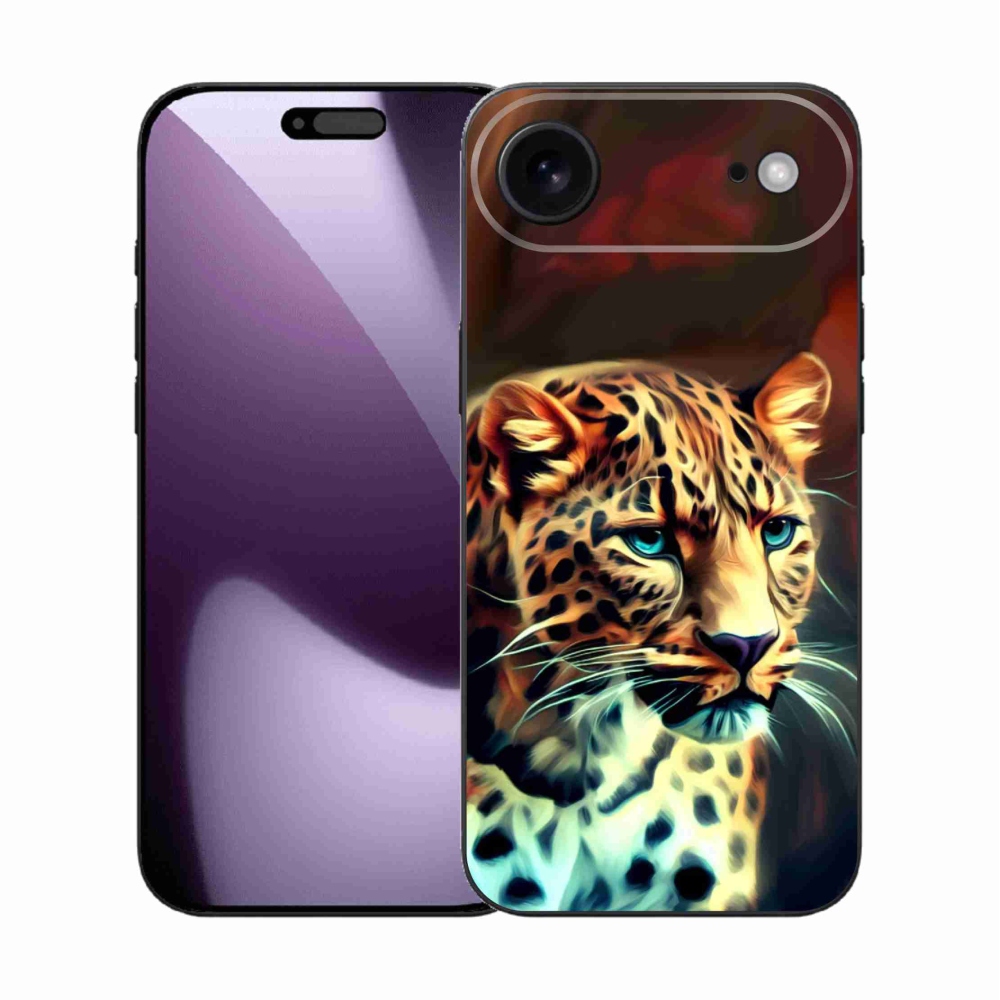 Gelový kryt mmCase na iPhone 17 Air - leopard