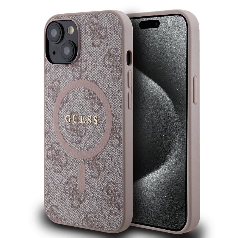 Guess 4G Zadní Kryt pro iPhone 14 Pink
