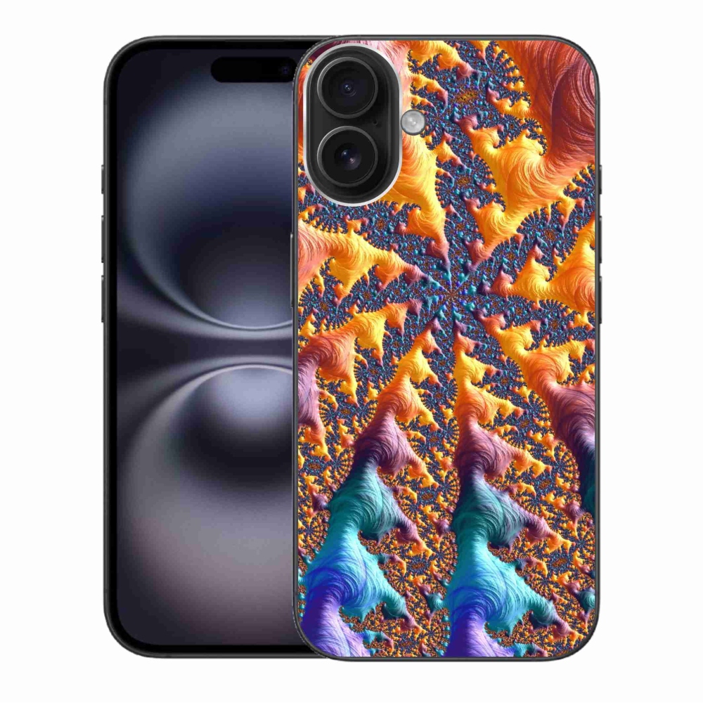 Gelový kryt mmCase na iPhone 16 Plus - abstraktní motiv 23