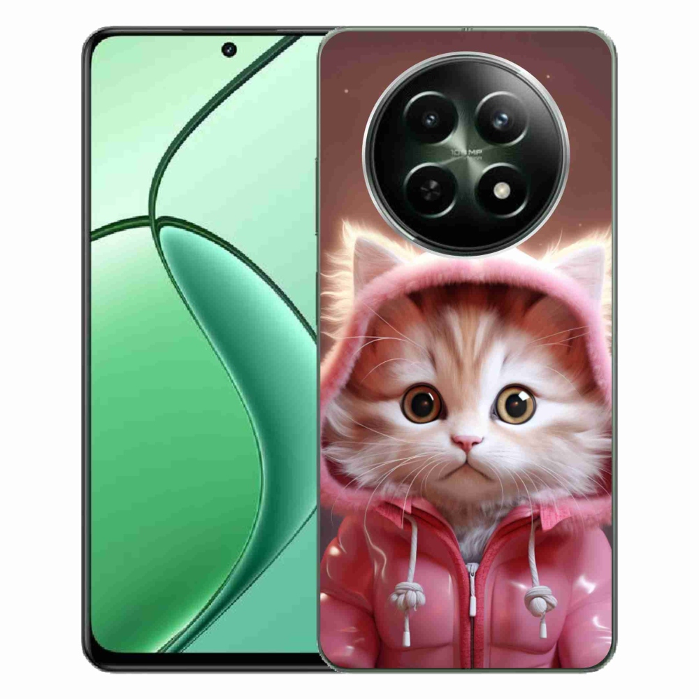 Gelový kryt mmCase na Realme 12 5G/12x 5G - roztomilé kotě 3