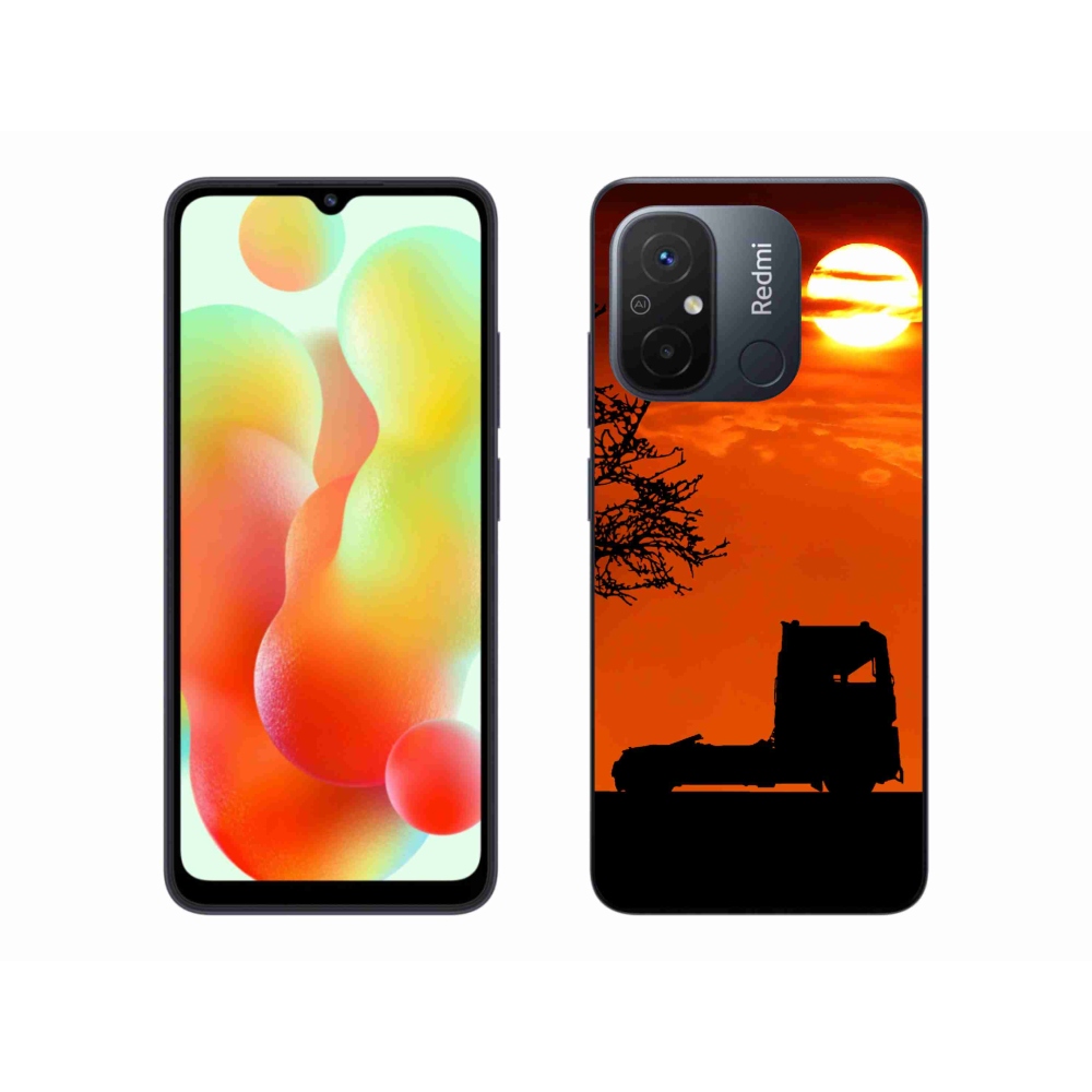 Gelový kryt mmCase na Xiaomi Redmi 12C - kamion 3