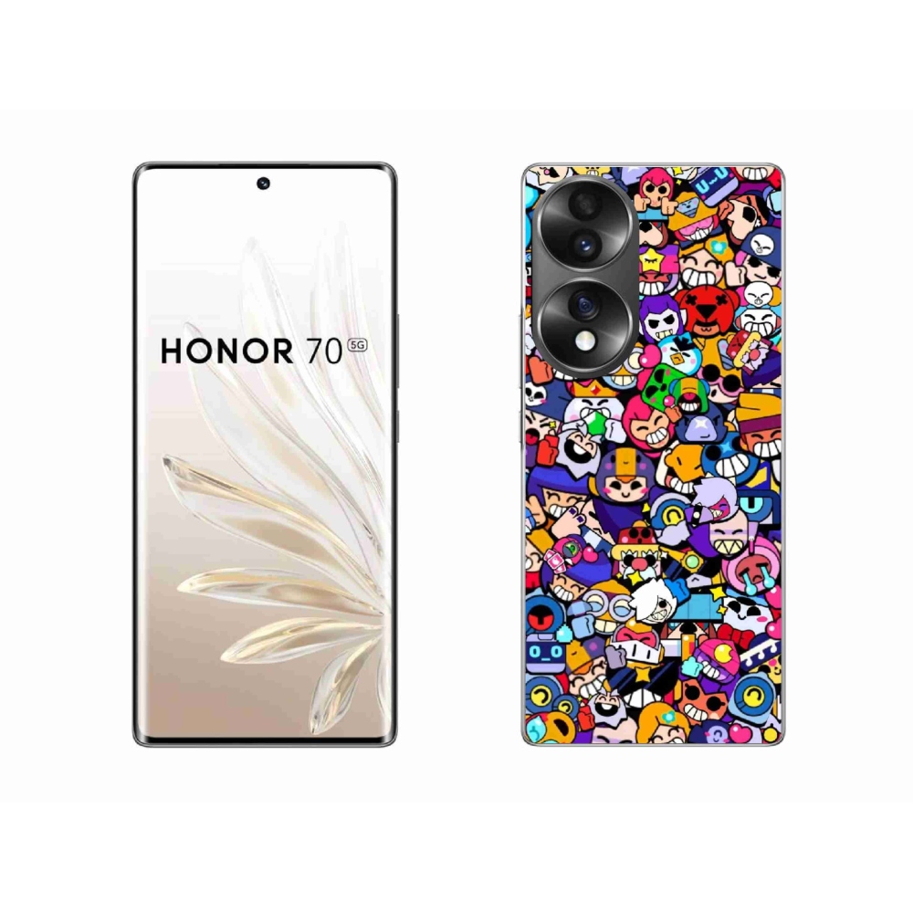 Gelový kryt mmCase na Honor 70 - brawl stars 2