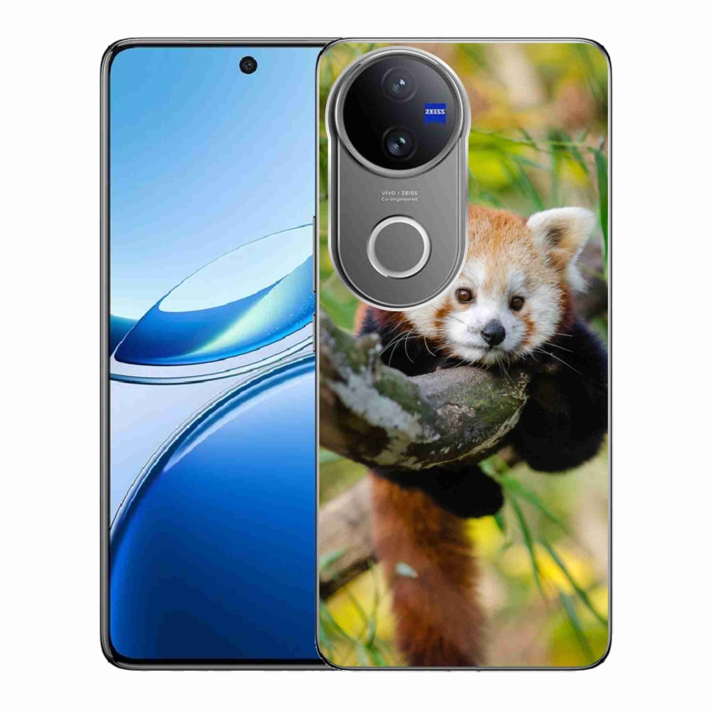 Gelový kryt mmCase na Vivo V50 5G - panda červená