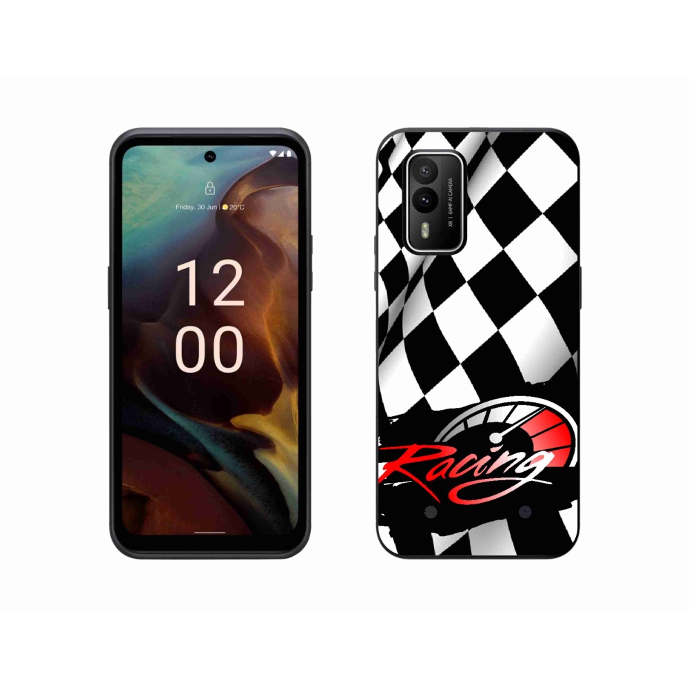Gelový kryt mmCase na Nokia XR21 - závodění