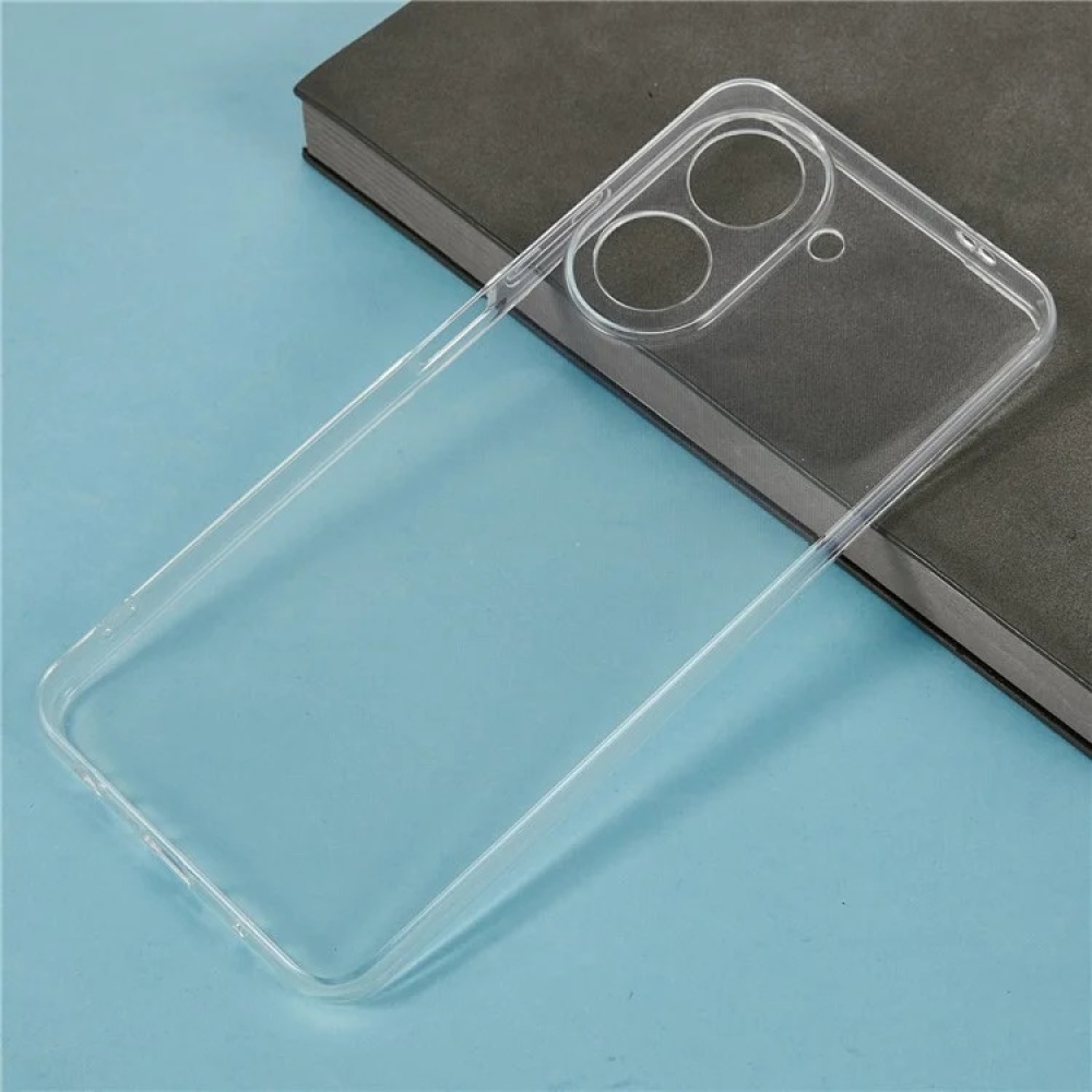 Průhledný gelový obal na Xiaomi Redmi A5 (171.7x77.8x8.3mm) - průhledný