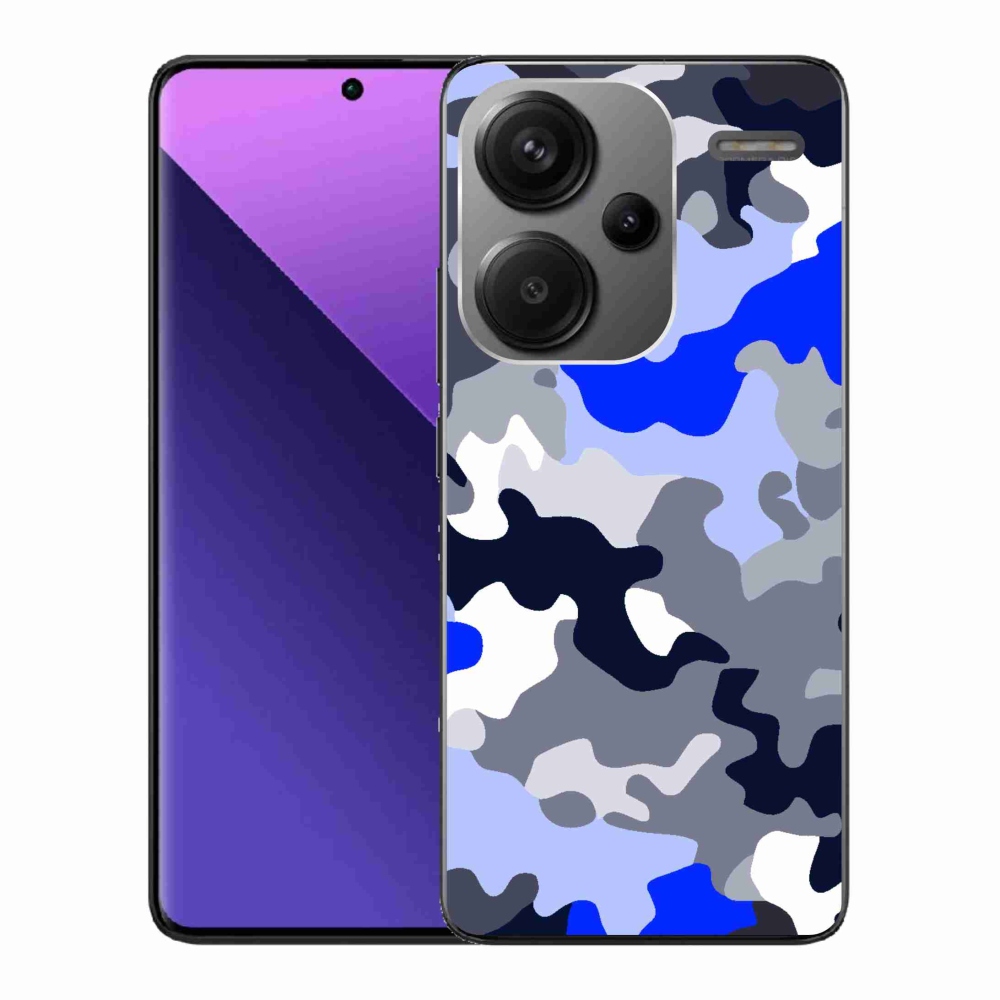 Gelový kryt mmCase na Xiaomi Redmi Note 13 Pro+ 5G - maskáčový vzor 8