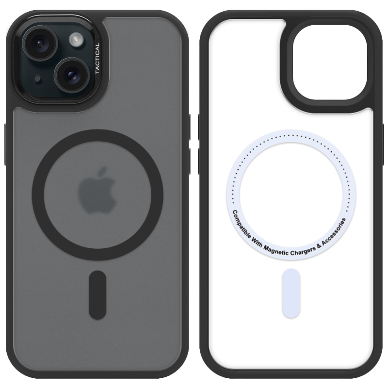 Tactical MagForce Hyperstealth 3.0 Kryt pro Apple iPhone 15 Asphalt