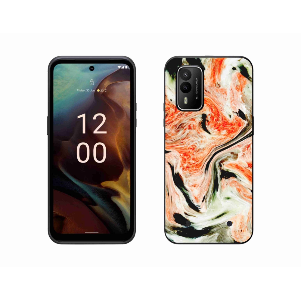 Gelový kryt mmCase na Nokia XR21 - abstrakt 25