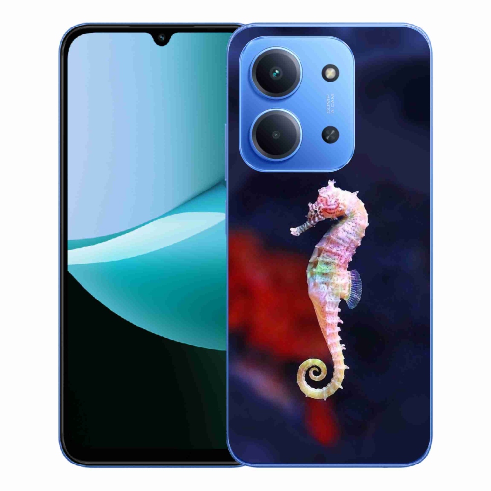 Gelový kryt mmCase na Xiaomi Redmi 15C 4G/5G (173mm) - mořský koník
