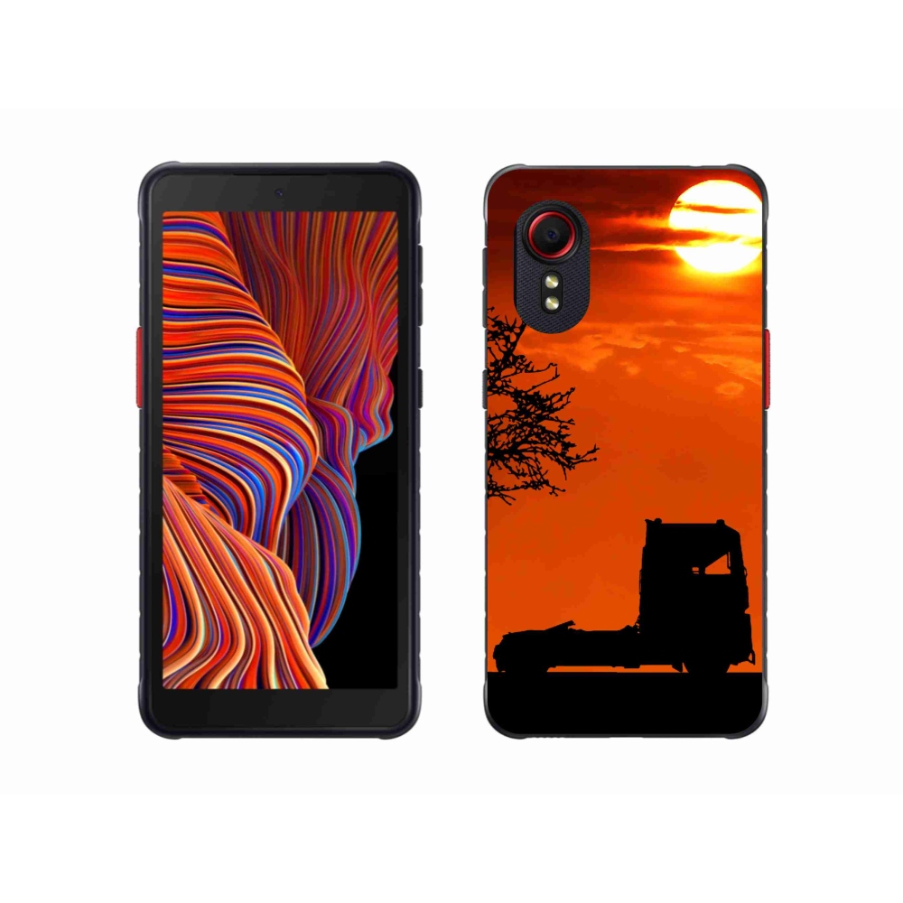 Gelový kryt mmCase na Samsung Galaxy Xcover 5 - kamion 3