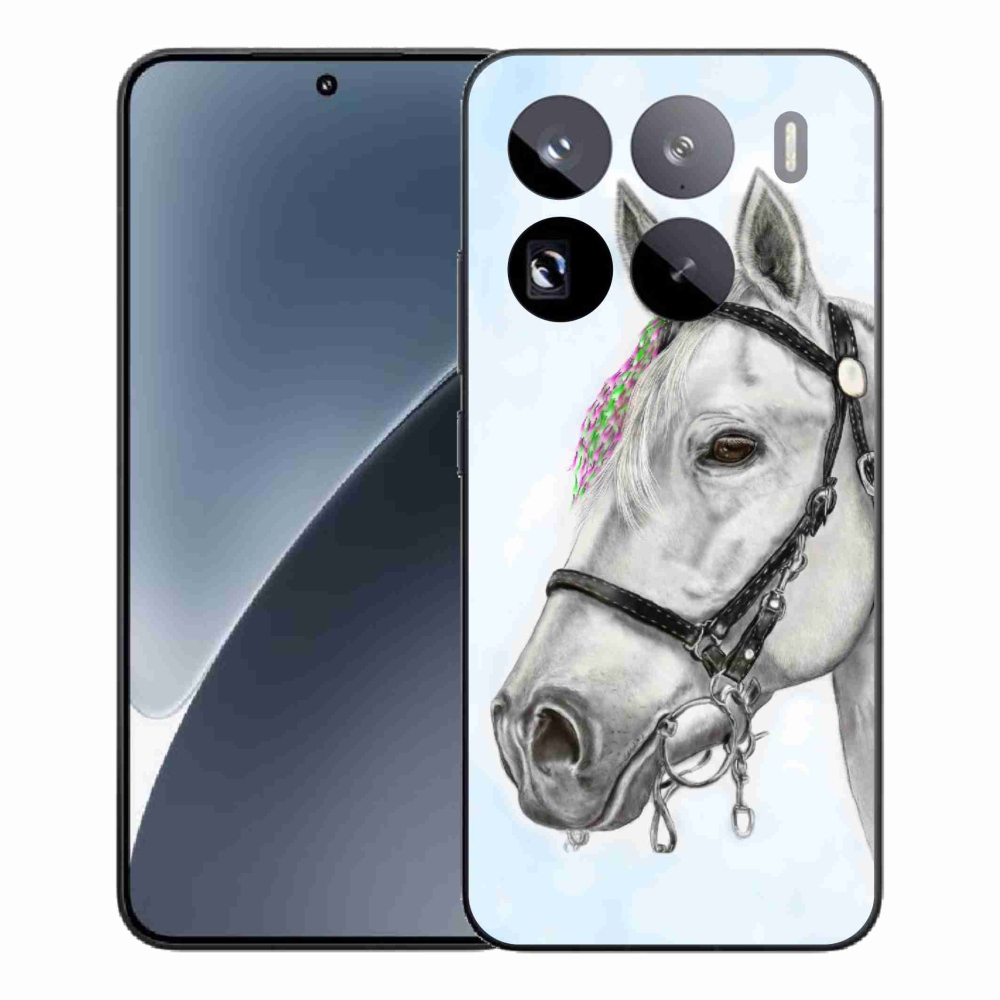 Gelový kryt mmCase na Xiaomi 15 Pro - bílý kůň 1