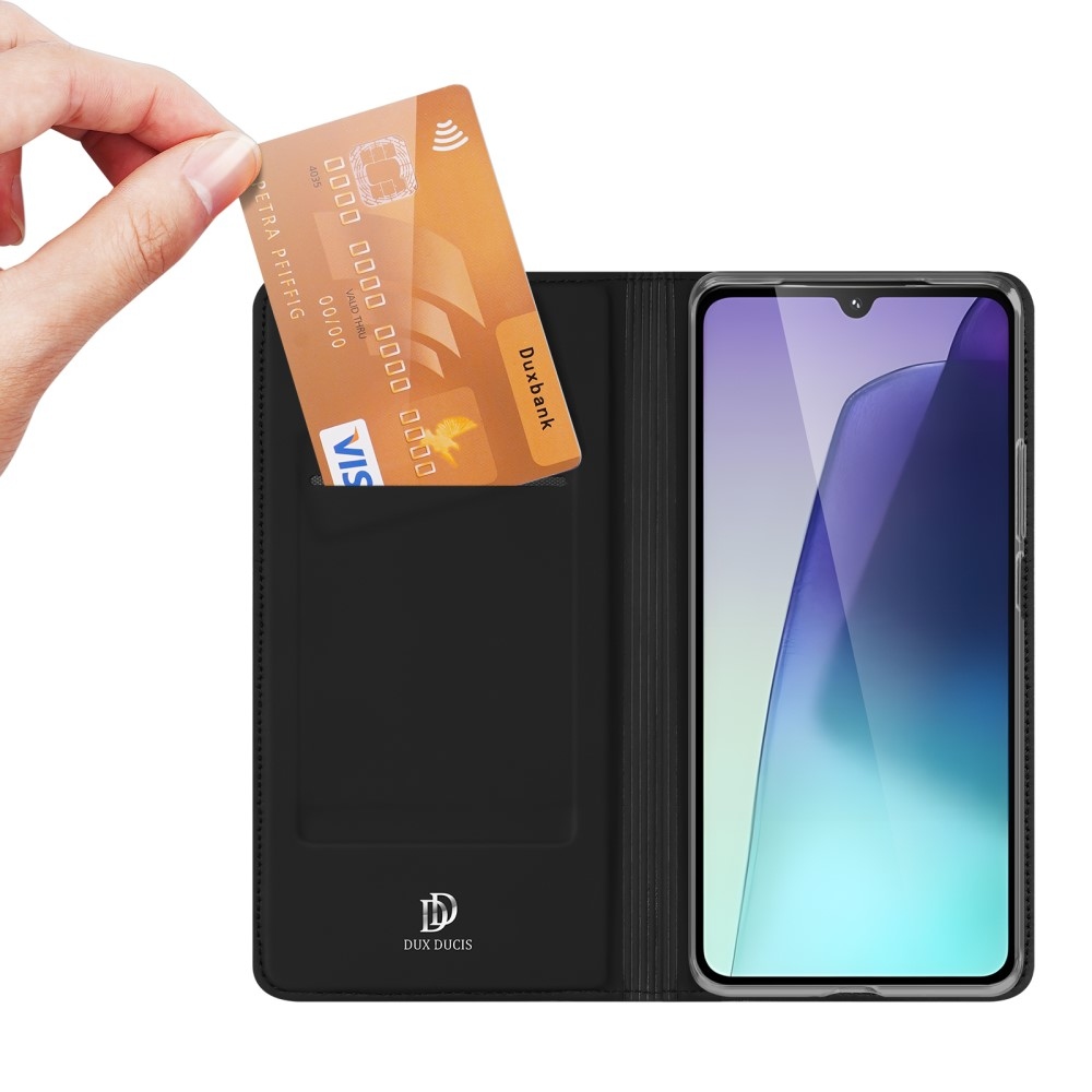 DUX knížkové pouzdro na Xiaomi Poco C75/Redmi 14C - černé