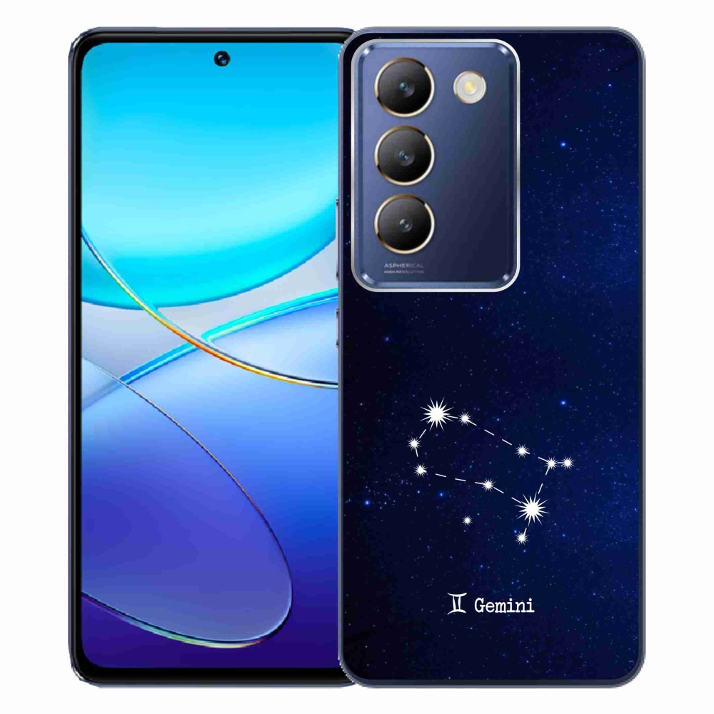 Gelový kryt mmCase na Vivo V40 SE 4G/5G - souhvězdí Blíženců
