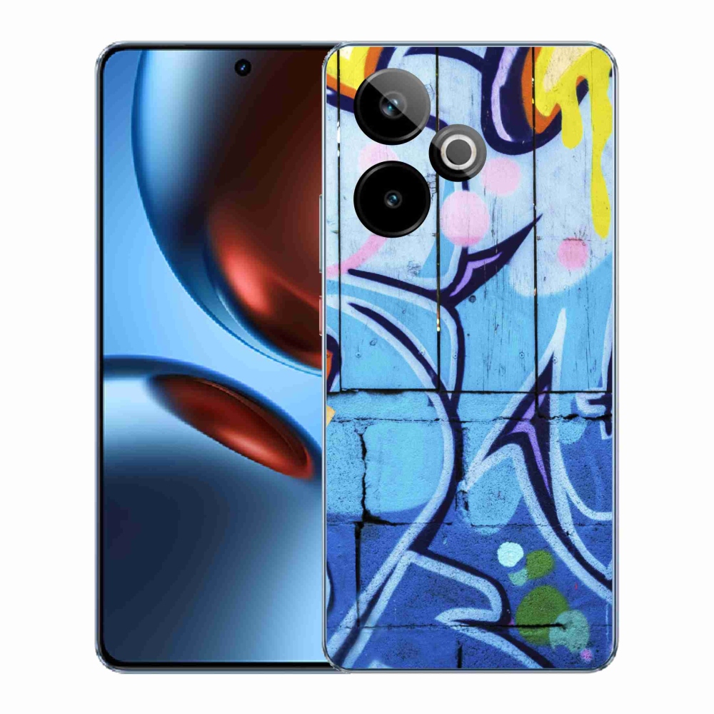 Gelový kryt mmCase na Realme GT 7 5G/GT 7T 5G - graffiti