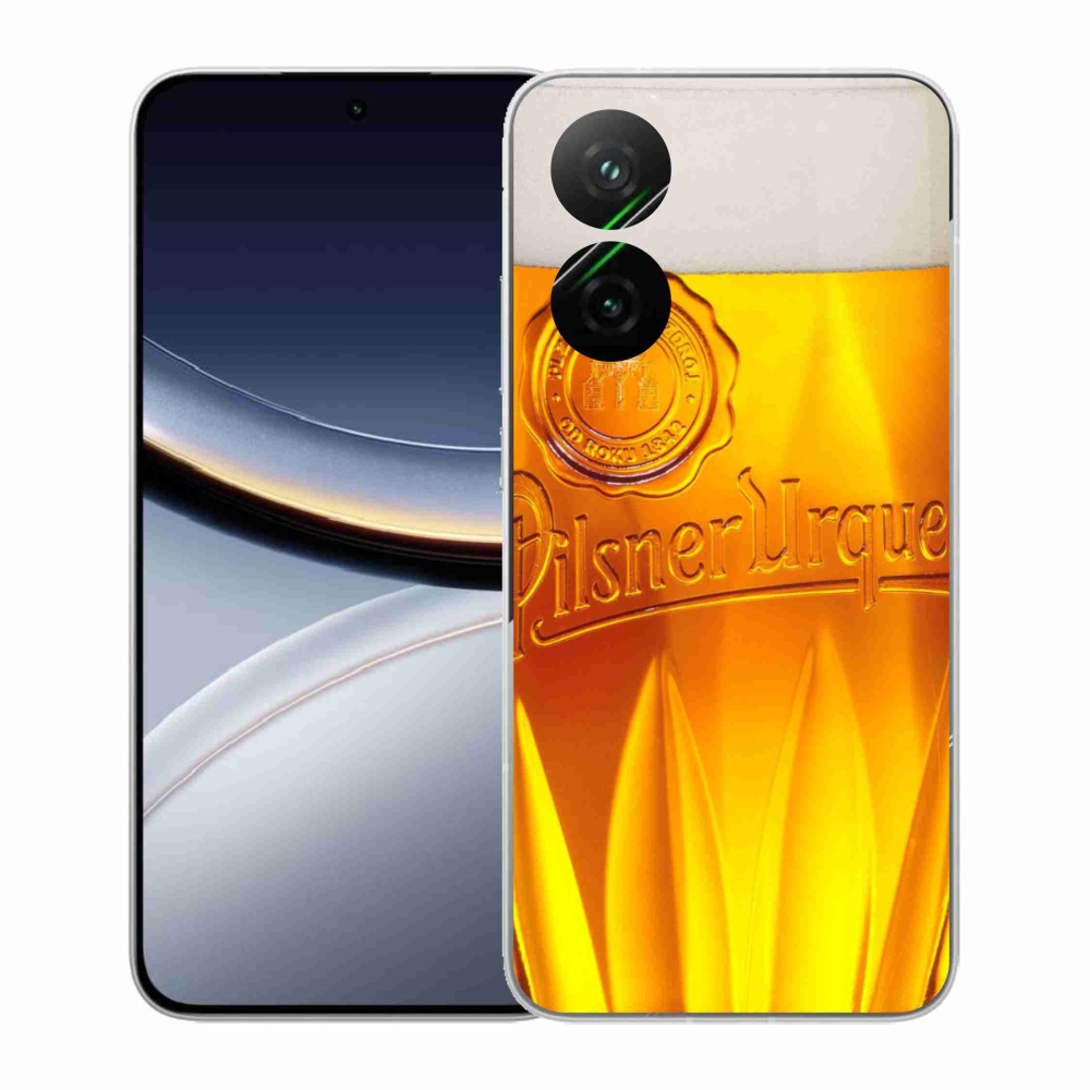 Gelový kryt mmCase na Xiaomi Poco F7 5G - pivo