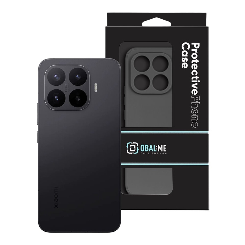 OBAL:ME Matte TPU Kryt pro Xiaomi 17T Pro Black
