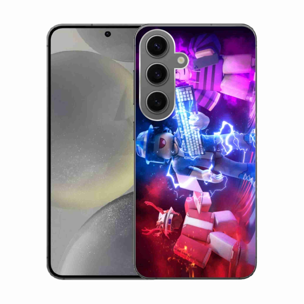 Gelový kryt mmCase na Samsung Galaxy S24 - roblox