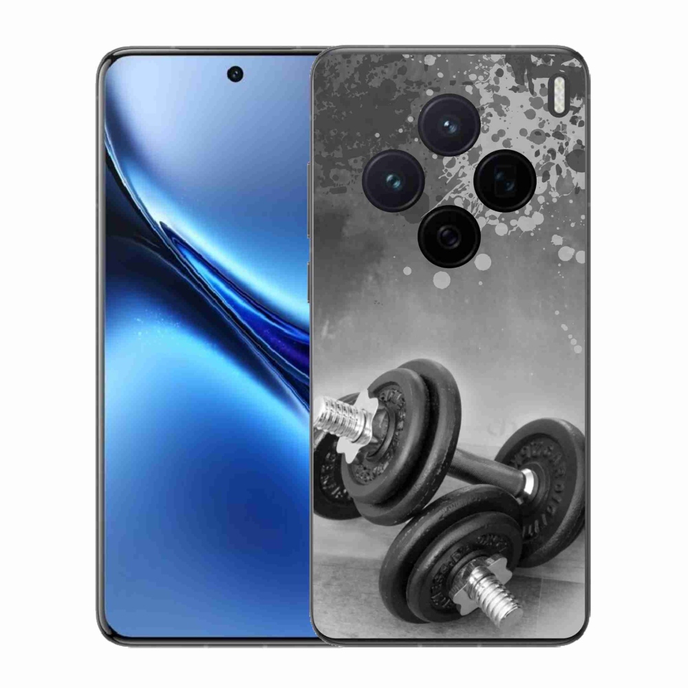 Gelový kryt mmCase na Vivo X200 5G - činky 1