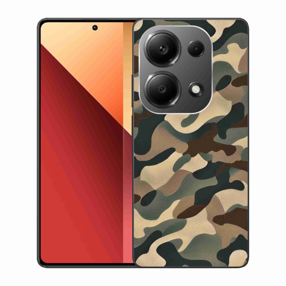 Gelový kryt mmCase na Xiaomi Redmi Note 13 Pro 4G/Poco M6 Pro - maskáčový vzor 11