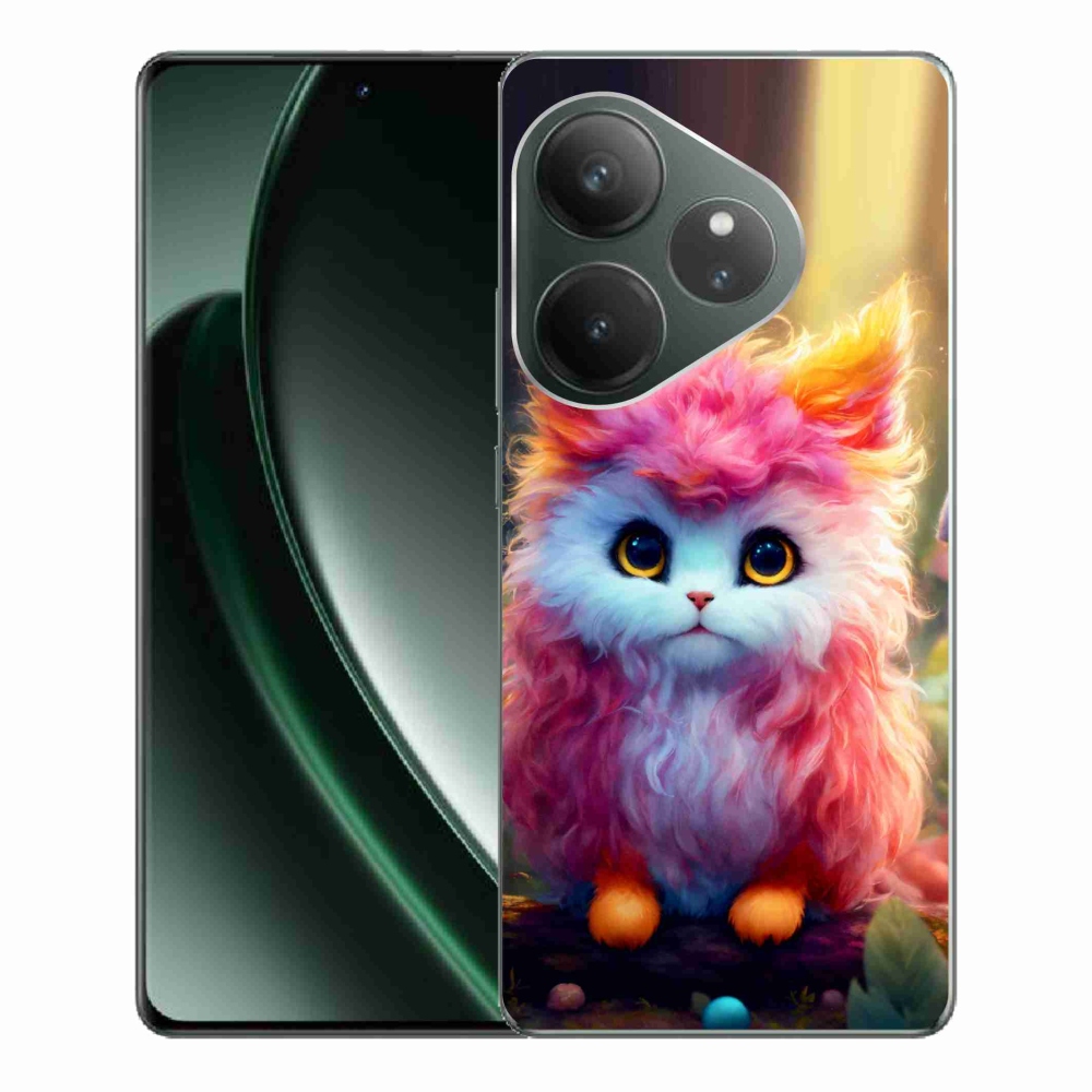 Gelový kryt mmCase na Realme GT 6 5G/GT 6T 5G - roztomilé kotě 5