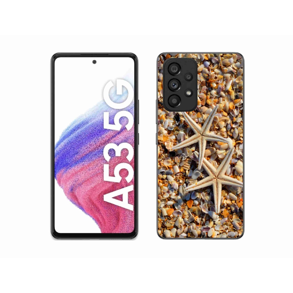 Gelový kryt mmCase na Samsung Galaxy A53 5G - mořské hvězdice