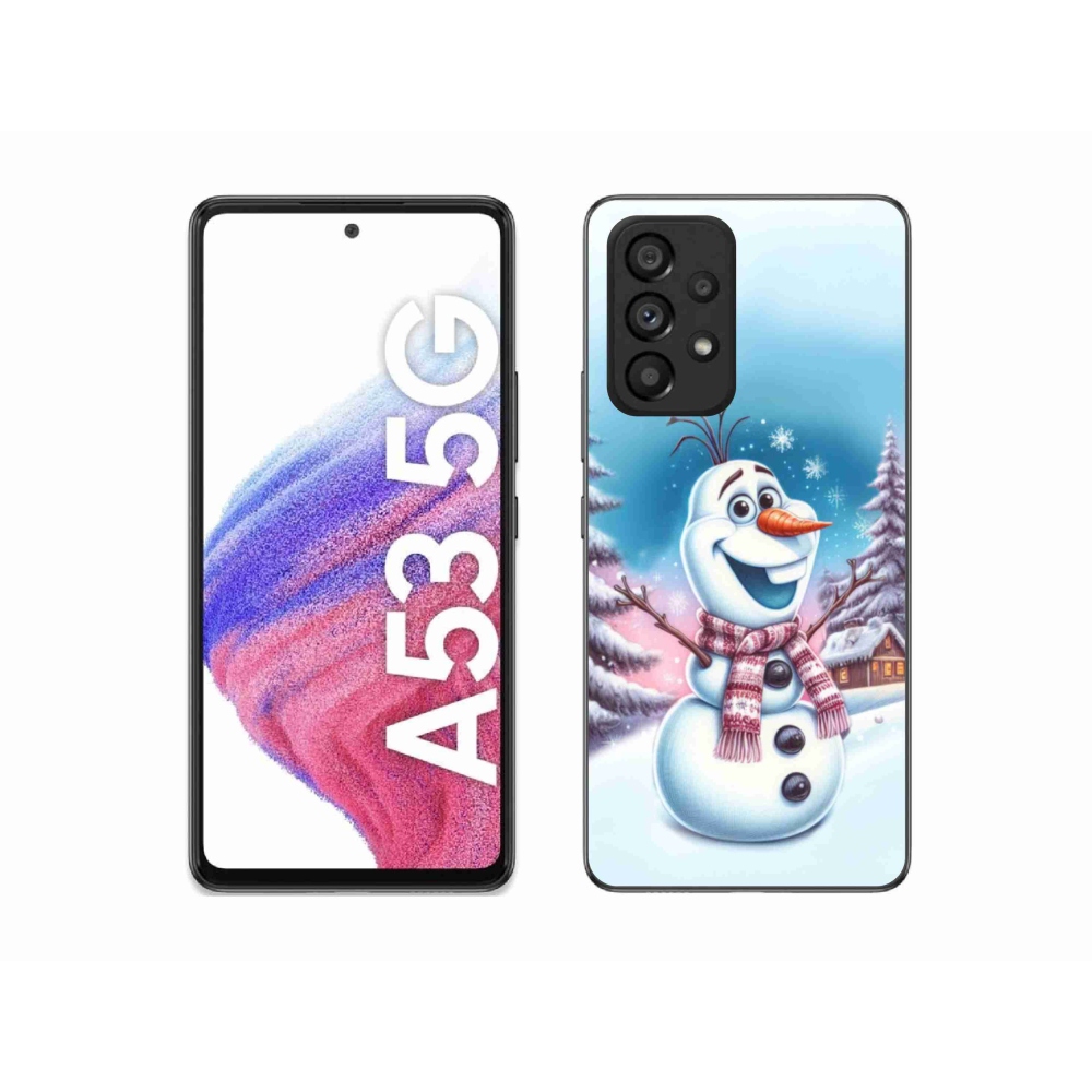 Gelový kryt mmCase na Samsung Galaxy A53 5G - ledové království