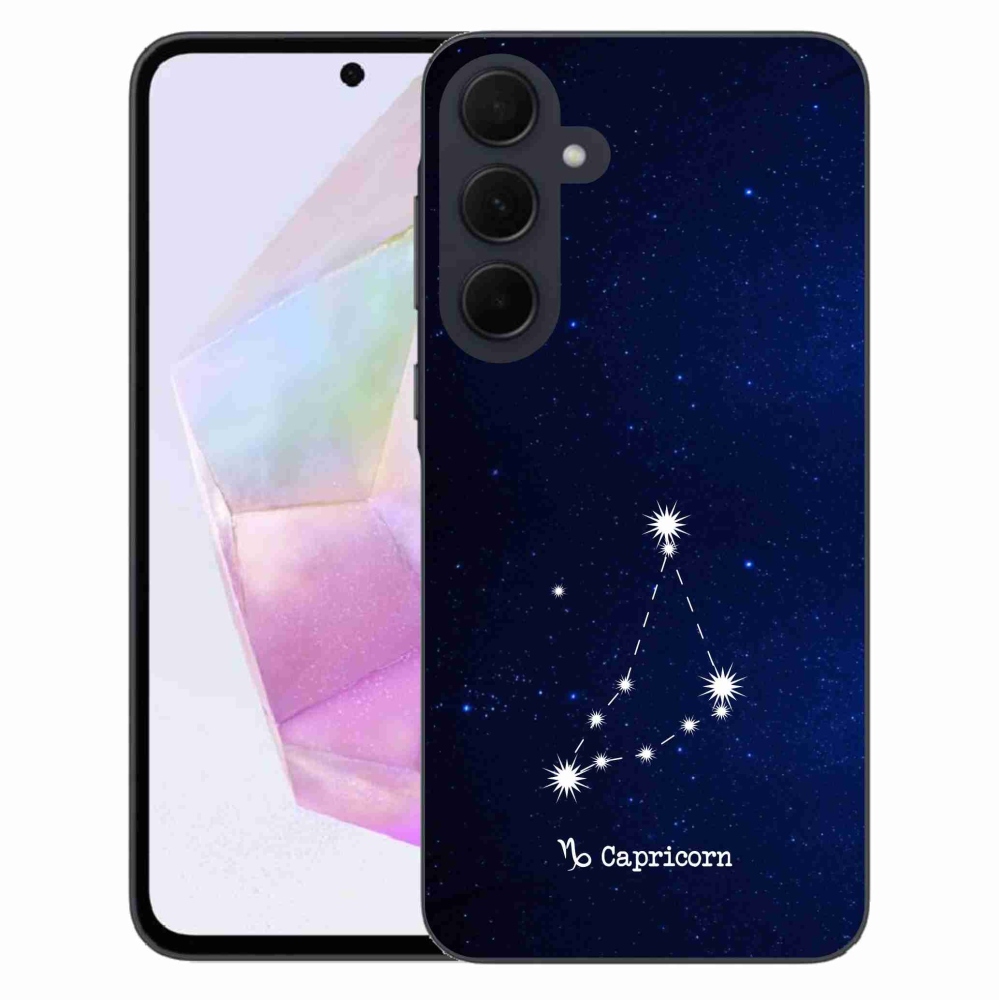 Gelový kryt mmCase na Samsung Galaxy A35 5G - souhvězdí Kozoroha