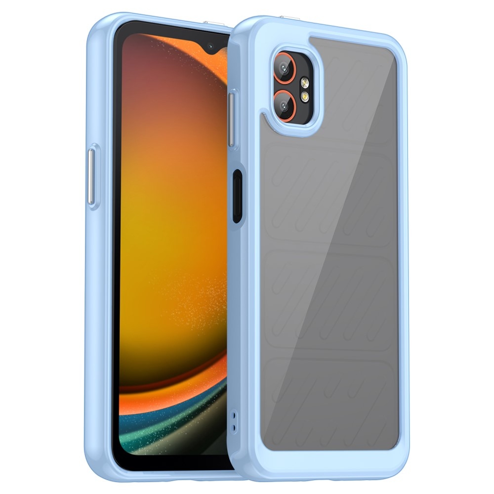 Gelový obal s pevnými zády na Samsung Galaxy Xcover 7 Pro - modré
