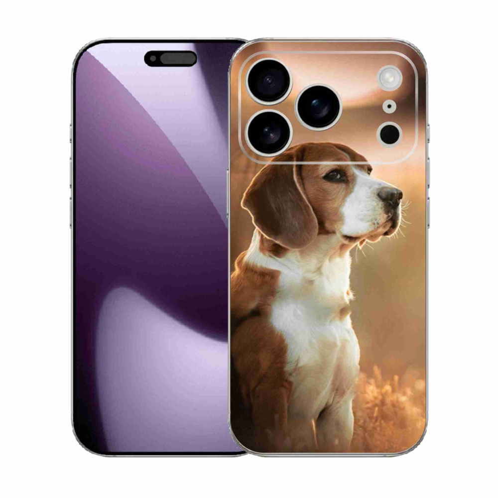 Gelový kryt mmCase na iPhone 17 Pro - bígl