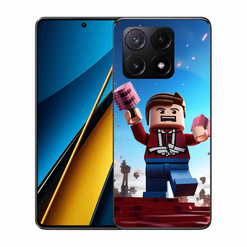 Gelový kryt mmCase na Xiaomi Poco X6 Pro 5G - roblox 2