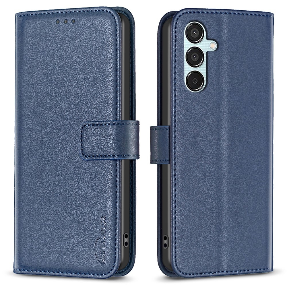 BNF knížkové pouzdro na Samsung Galaxy M15 5G - modré