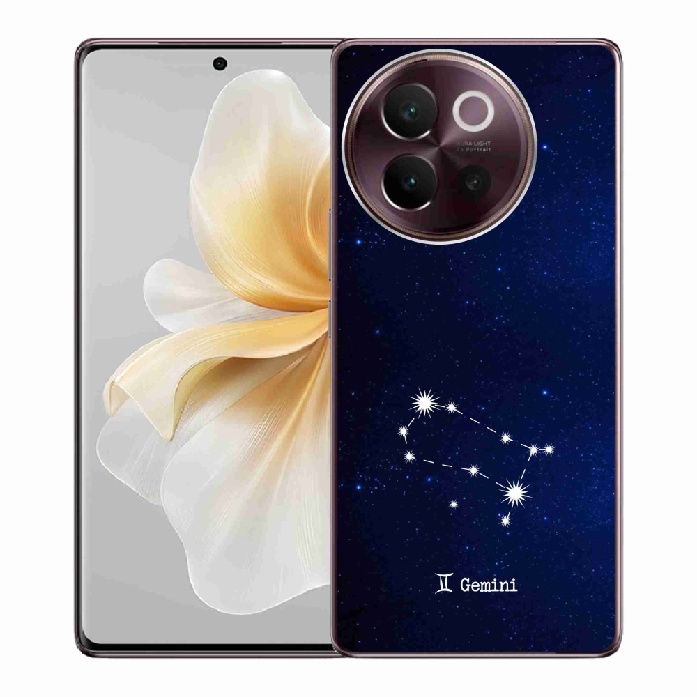 Gelový kryt mmCase na Vivo V40 Lite 5G - souhvězdí Blíženců