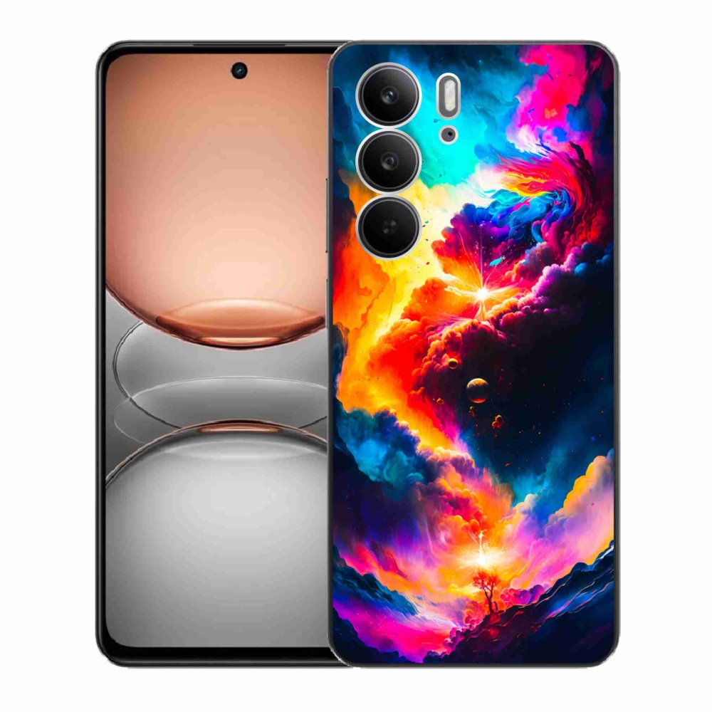 Gelový kryt mmCase na Realme C75 - abstraktní motiv