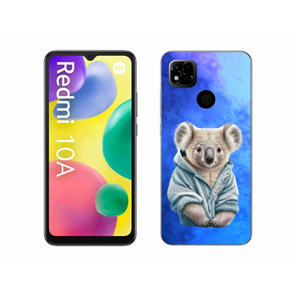 Gelový kryt mmCase na Xiaomi Redmi 10A - koala ve svetru