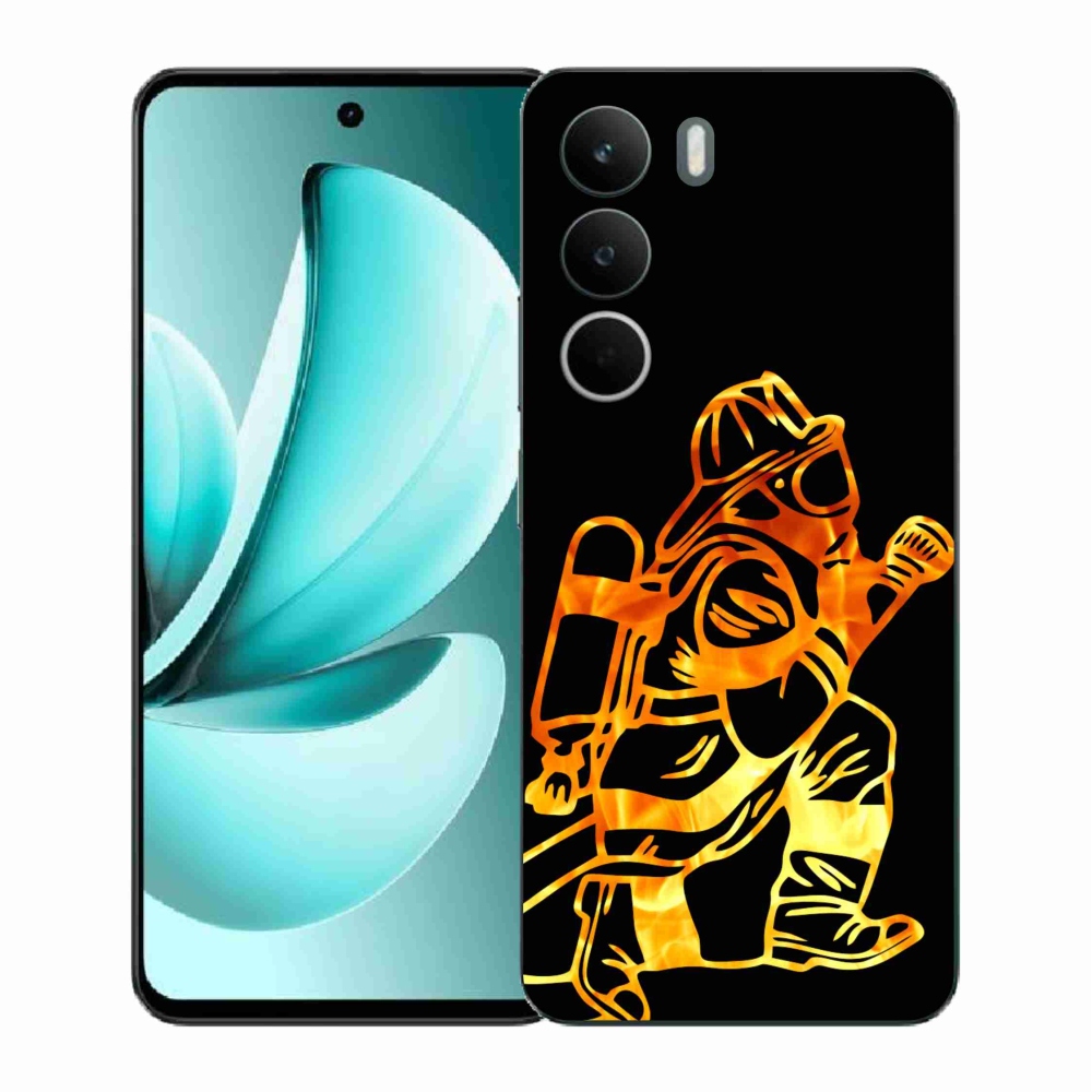 Gelový kryt mmCase na Realme C71 - hasič 1