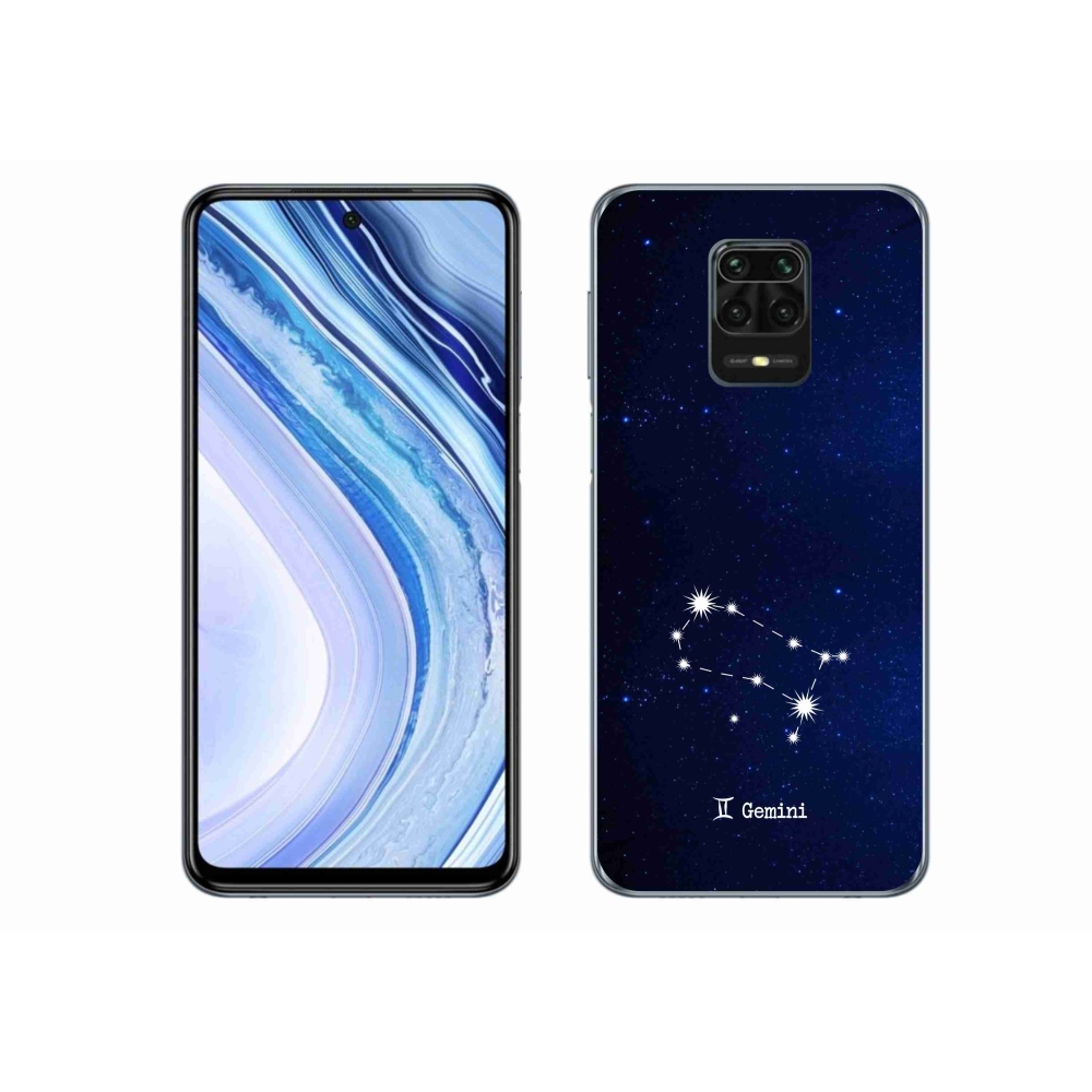 Gelový kryt mmCase na Xiaomi Redmi Note 9 Pro - souhvězdí Blíženců