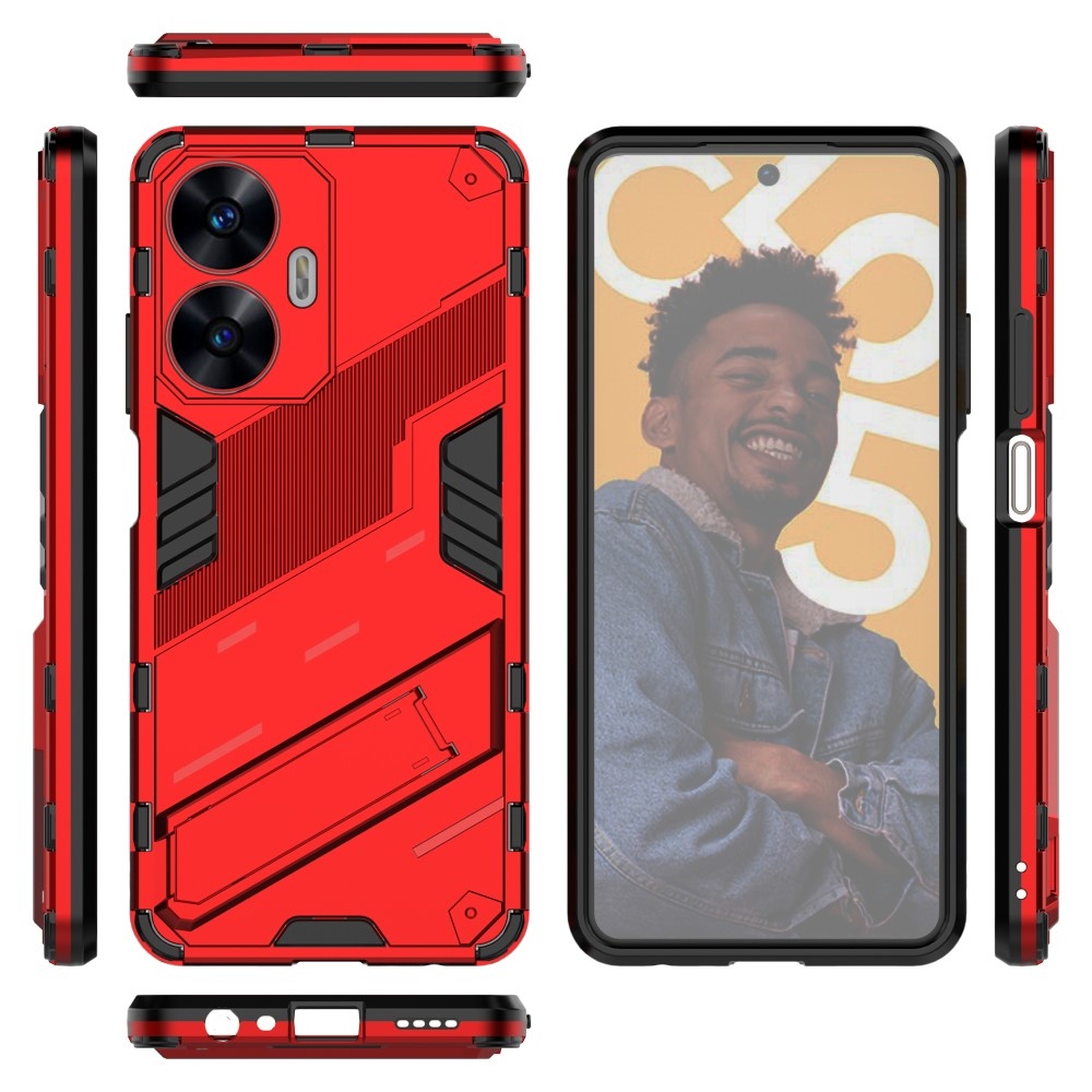Armory odolný kryt na Realme C55 - červený